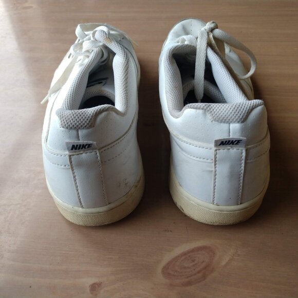 Nike Backboard II Mid White Lace up Sneaker Shoe Athletic Men's Size 14 - Picture 3 of 5